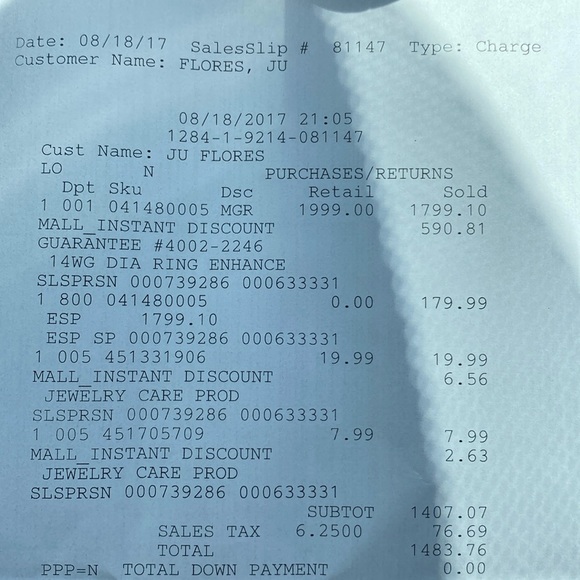 Solitaire Diamond Roundcut 1 carat 14K White Gold & Ring Enhancement  🧾 - Picture 12 of 14